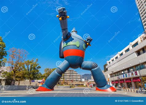Gigantor Robot Tetsujin 28 In Kobe Japan Editorial Image Image Of