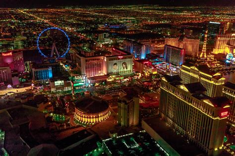 Las Vegas Skyline Night Stock Photo Download Image Now Istock
