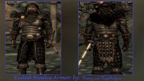 Exiled Blades Armor Final Promo At Skyrim Nexus Mods And Community