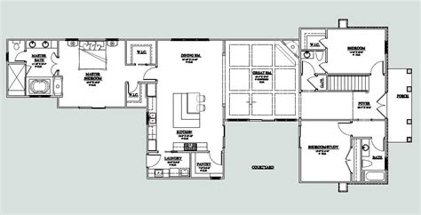 Our narrow lot house plans offer beautiful designs that will fit in tight places, giving you the chance to build a great home in the location of your dreams. Southgate Residential: On The Boards: A Courtyard Cottage
