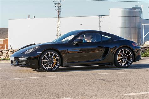 Porsche Cayman Spied Naked While Testing Turbo Four Engines Looks