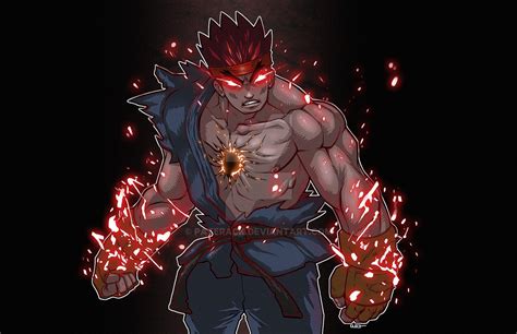 Evil Ryu By Paterack On Deviantart