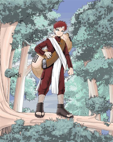 Some Recent Gaara Fan Art I Made Rnaruto