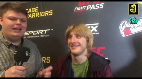 Cage Warriors 111 Backstage Interview With Paddy The Baddy Pimblett