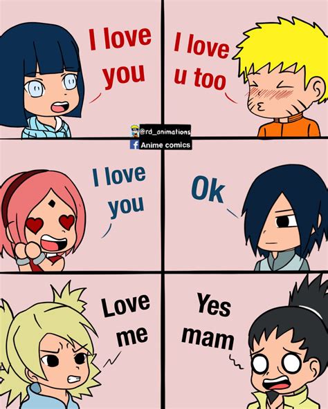 3 types of naruto couples [oc] r wholesomeanimemes