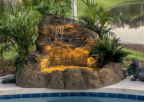 Swimming Pool Waterfall Kits By Universal Rocks