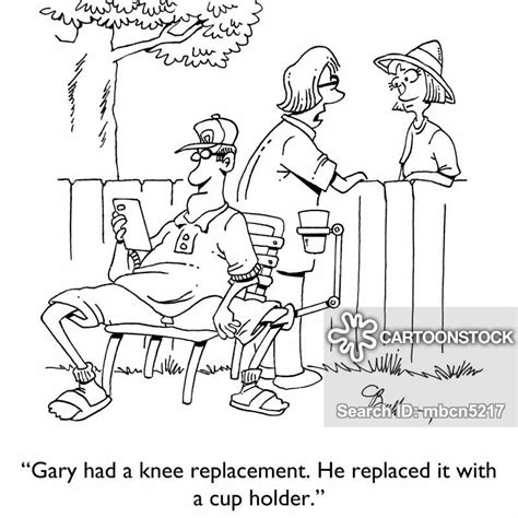 Knee Replacement Cartoons Knee Replacement Cartoon Funny Knee