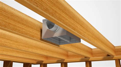 Cfd7 Ul Classified Ceiling Fire Damper Installation For Wood Joist