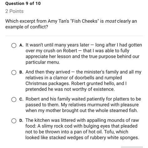 22 Fish Cheeks Questions And Answers References