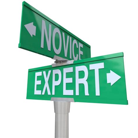 Expert Vs Novice Two Way Road Sign Skills Experience Expertise Millswyck Communications