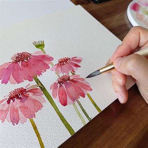 Easy Watercolor Ideas Flowers 15 Easy Watercolor Painting Ideas For