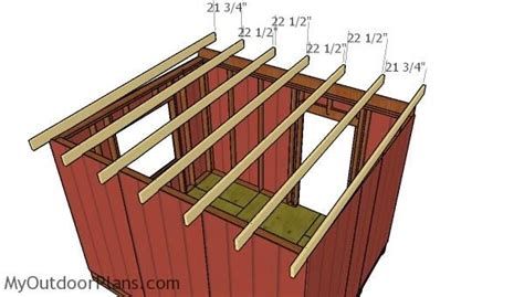 10×12 Flat Shed Roof Plans In 2020 With Images Diy Shed Barn Style