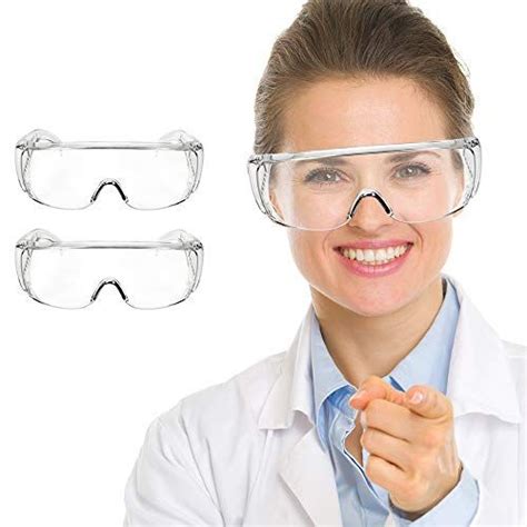 Safety Glasses Goggles Eye Protection Lab Protective Chemistry Goggle Glass Face Eyewear Anti