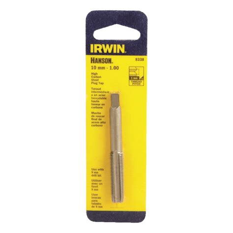 Irwin Hanson High Carbon Steel Metric Plug Tap 10mm 100 1 Pc Ace