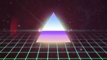 80s Synthwave Retro Background Neon Vaporwave Wallpapers