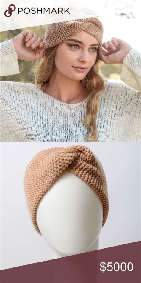 🍂coming Soon Wide Twist Winter Headband ️wide Knit Headband ️100