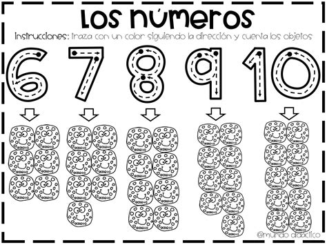 Cuadernillo para trabajar los números del 1 al 20 Orientacion Andujar