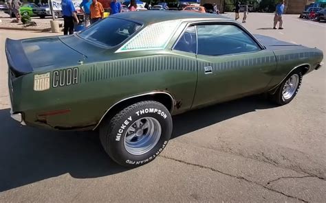 1970 Plymouth AAR Cuda Passenger Side Barn Finds