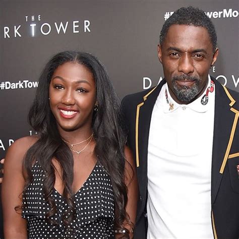 Beautiful Photo Of Idris Elba And His Daughter Isan Celebrities Nigeria
