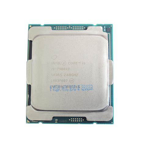 Intel Core Extreme Edition Processor I9 7980xe I9 7960x I9 7940x I9