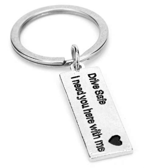 Find some standout marriage gifts for friends under the budget of 2000rs. Drive Safe Keychain With Gift Bag below 300 keyring ...