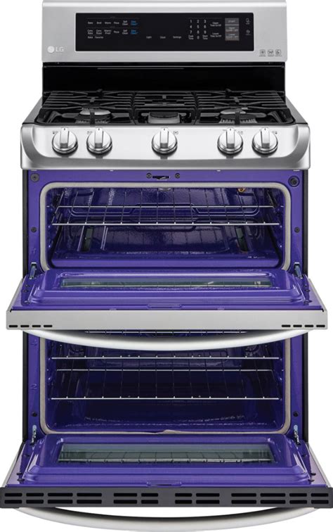 Customer Reviews Lg 69 Cu Ft Self Cleaning Freestanding Double Oven