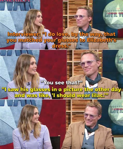 23 Elizabeth Olsen And Paul Bettany Behind The Scenes Moments That
