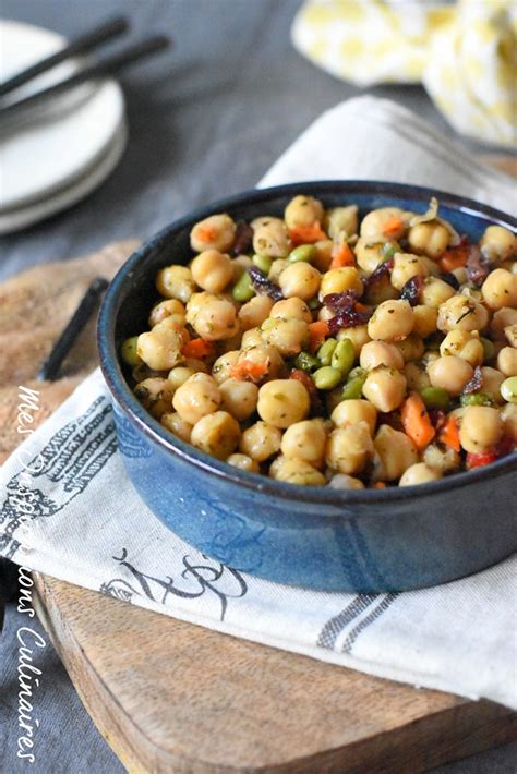 Salade de pois chiche à lorientale