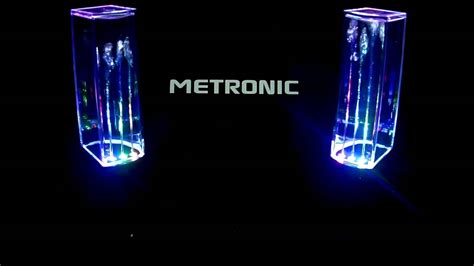 Metronic Speakers Water Dancing Youtube