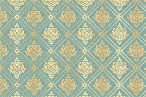 Royal Pattern Print A Wallpaper