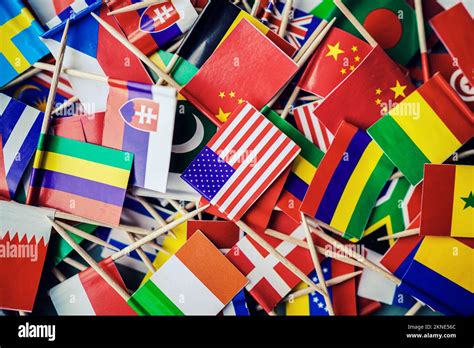 Flags Of All Nations Hi Res Stock Photography And Images Alamy