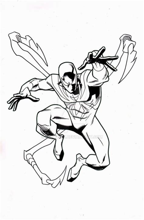 Iron Spider Coloring Pages Coloring Home