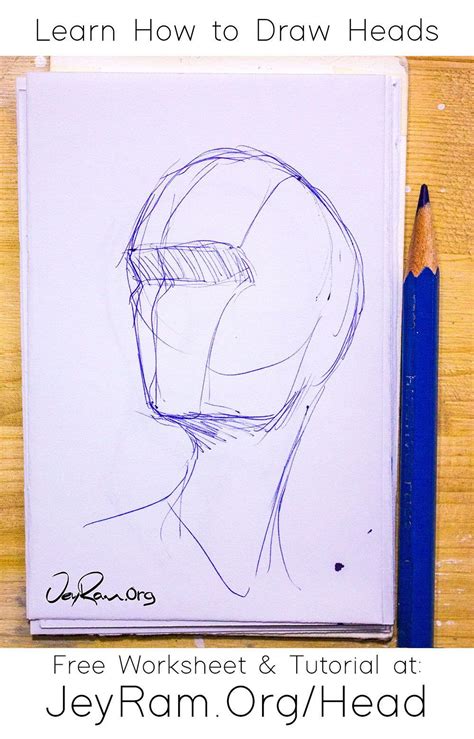 Learn How To Draw The Human Head Using This Step By Step Process And