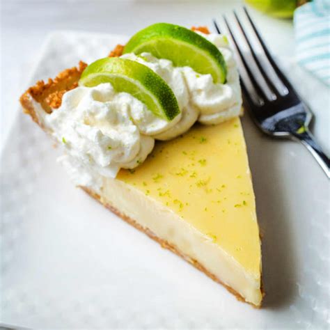 Florida Key Lime Pie Recipe With Real Whipped Cream Life Love And