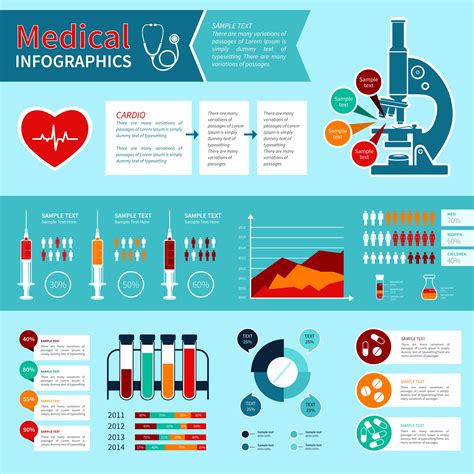 Flat Medical Infographics 460342 Vector Art At Vecteezy