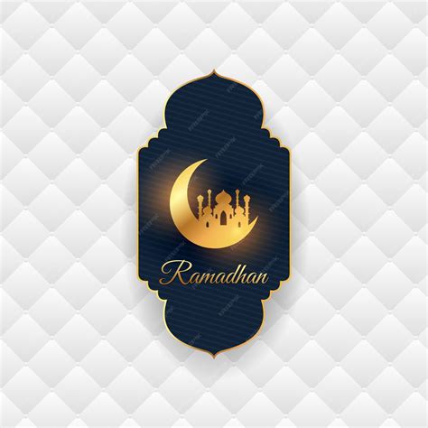 O Plano De Fundo De Ramadhan Kareem Em Um Estilo Luxuoso De Ouro E