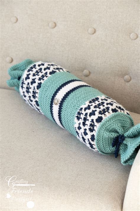 Bolster pillows, also known as neckroll pillows, are decorative accents that add style and the first step of this pillow project is selecting which size neckroll pillow form you want. Crochet Pattern, Sea Breeze 6"x16" Bolster Pillow Form and Pillow Cover