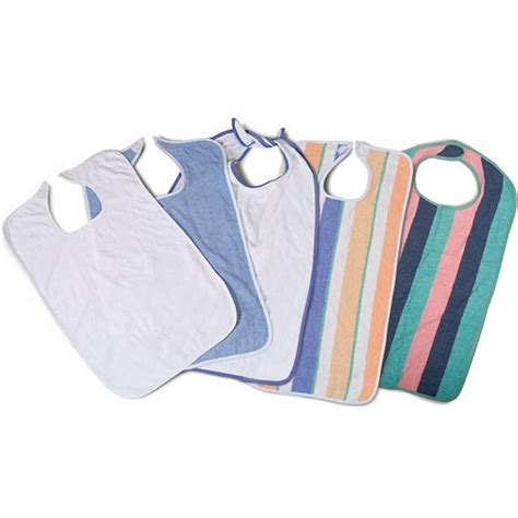 3 Pack Adult Bibs For Eating Machine Washable Reusable Clothing