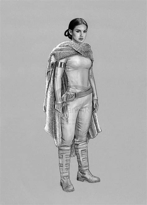 Padme The White Outfit By Jasonpal On Deviantart Star Wars Episode