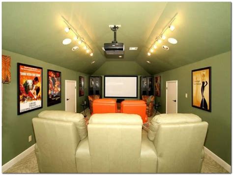 Free Home Theater Ideas For Small Rooms With Low Cost Home Decorating