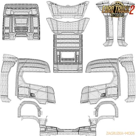 Scania S Series Template