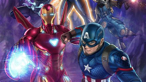 Iron Man And Captain America Art Wallpaperhd Superheroes Wallpapers4k