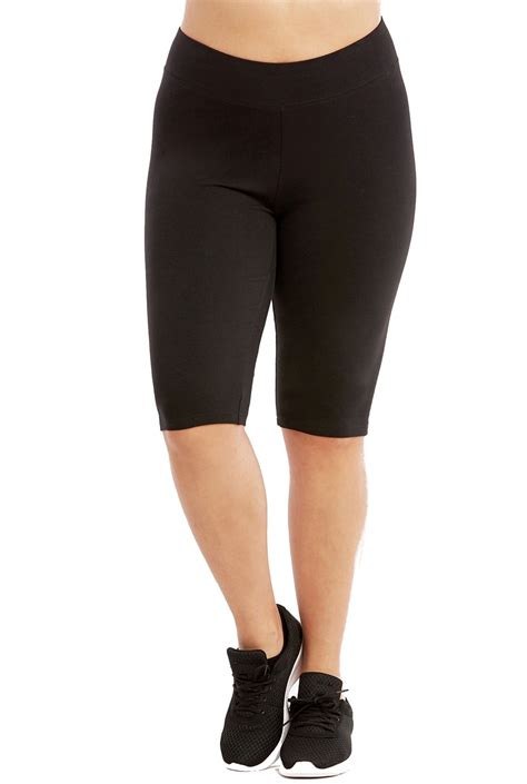 womens plus size long bike shorts for men s