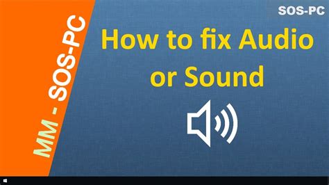 How To Fix Sound Or Audio Problems Windows 10 81 8 And 7 Laptop