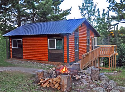 Minnesota Lake Cabins For Rent White Iron Beach Resort