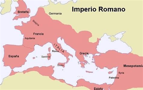Dibuja Un Mapa Del Imperio Romano Y Otro Del Imperio Carolingio Y