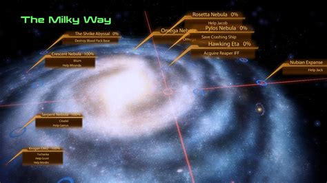 Mass Effect 3 Galaxy Map Rushboo