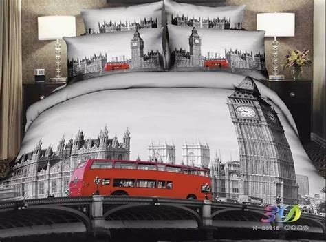 London Themed Bedding And Room Decor
