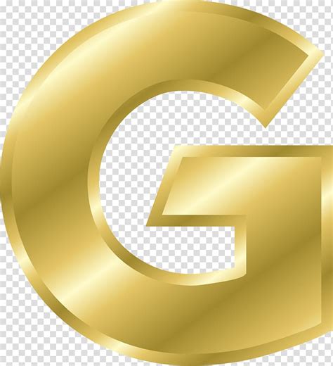Gold G Letter Gold Alphabet Gold Letters Transparent Background Png