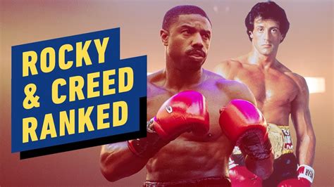 Ranking The Rocky And Creed Movies Youtube